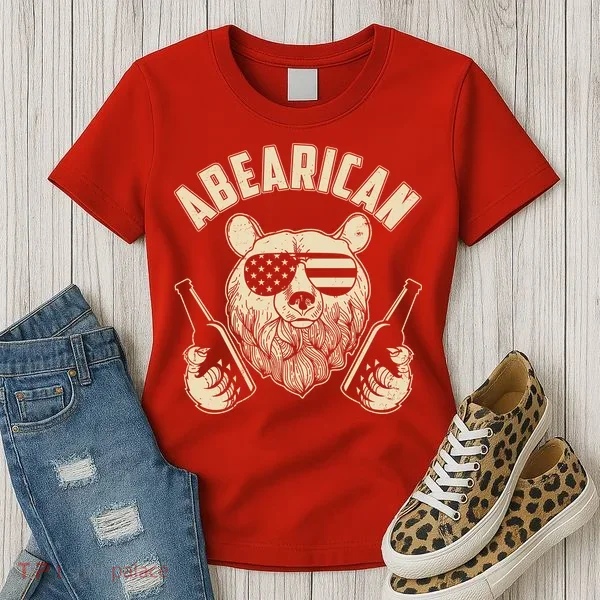 Abearican American Bear Beers Women's T-Shirt