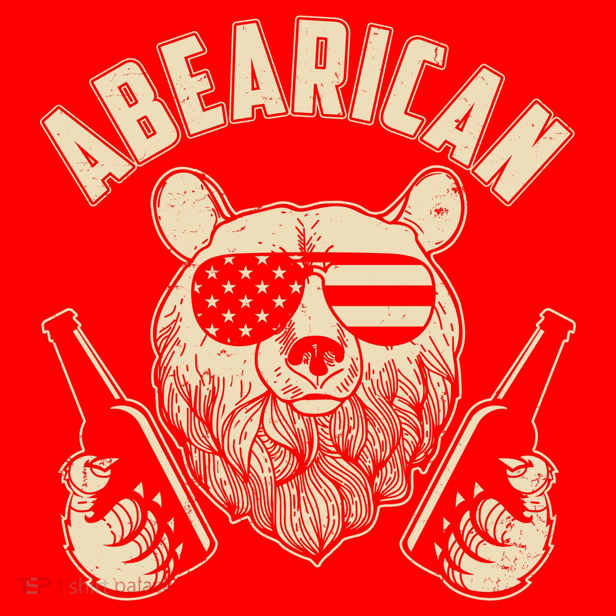 Abearican American Bear Beers Kids Sweatshirt