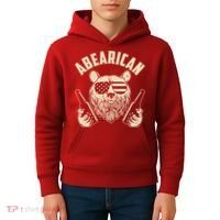 Abearican American Bear Beers Kids Hoodie thumb 4