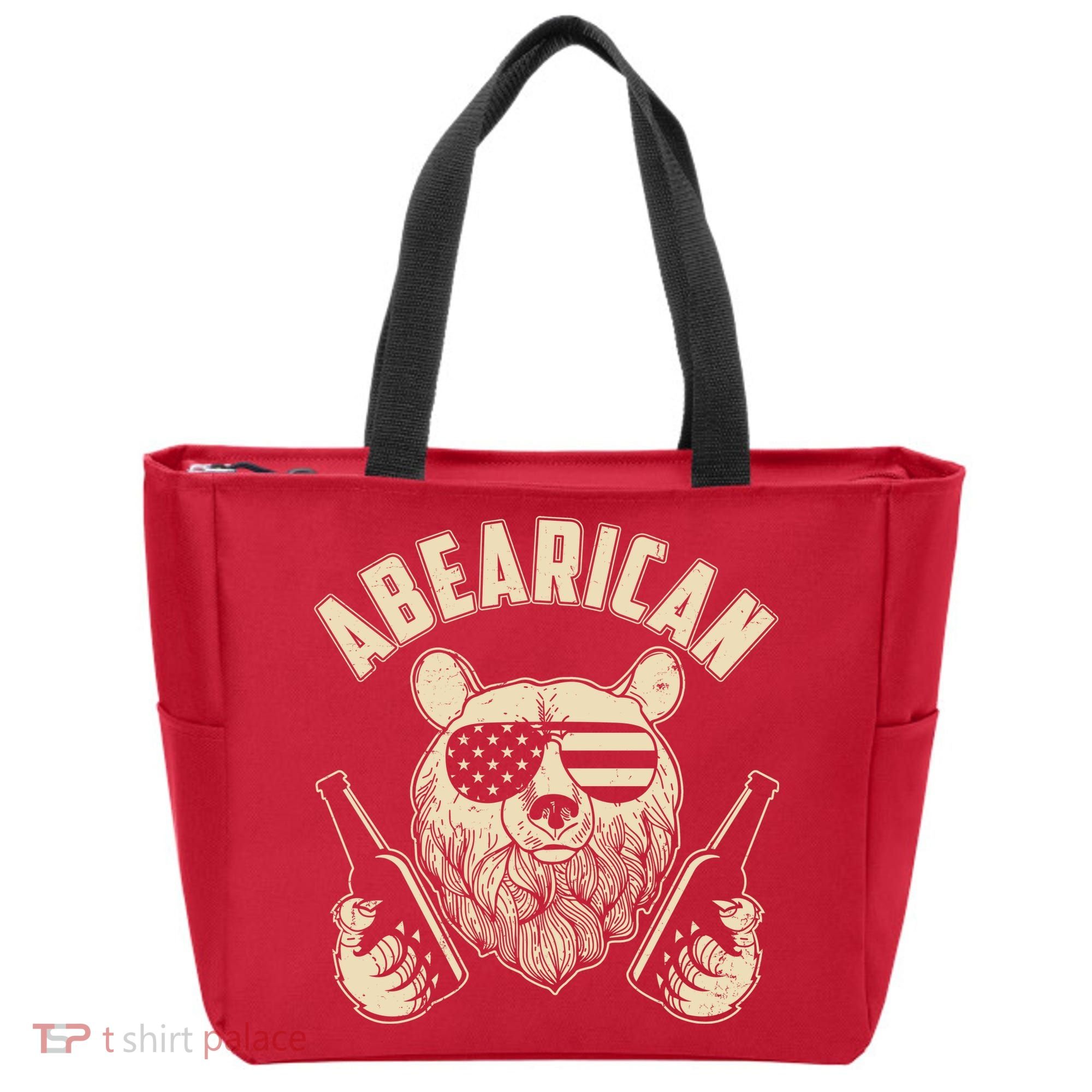 Abearican American Bear Beers Tote Bag