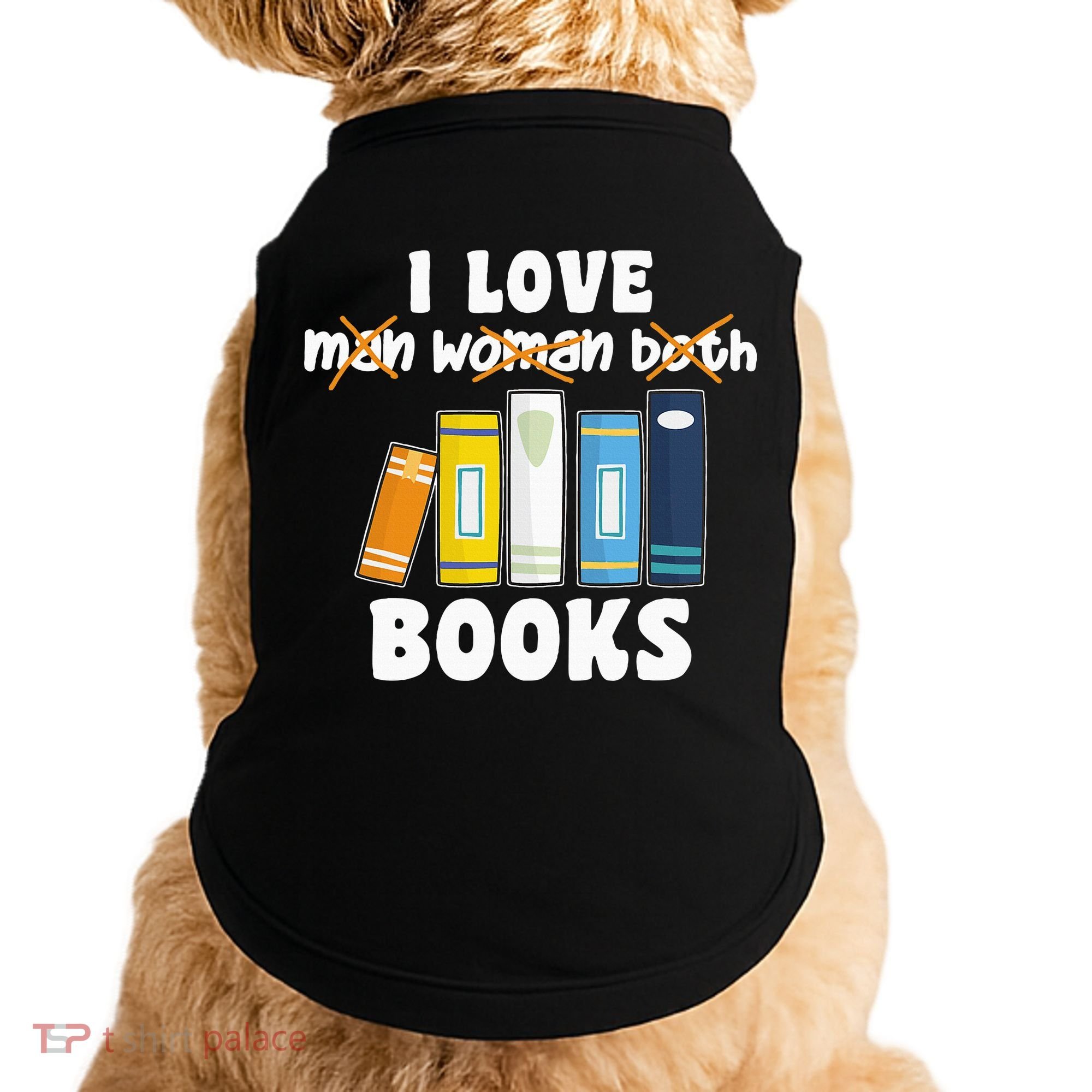 Aroace Books Funny Books In Aroace Flag Doggie Tank