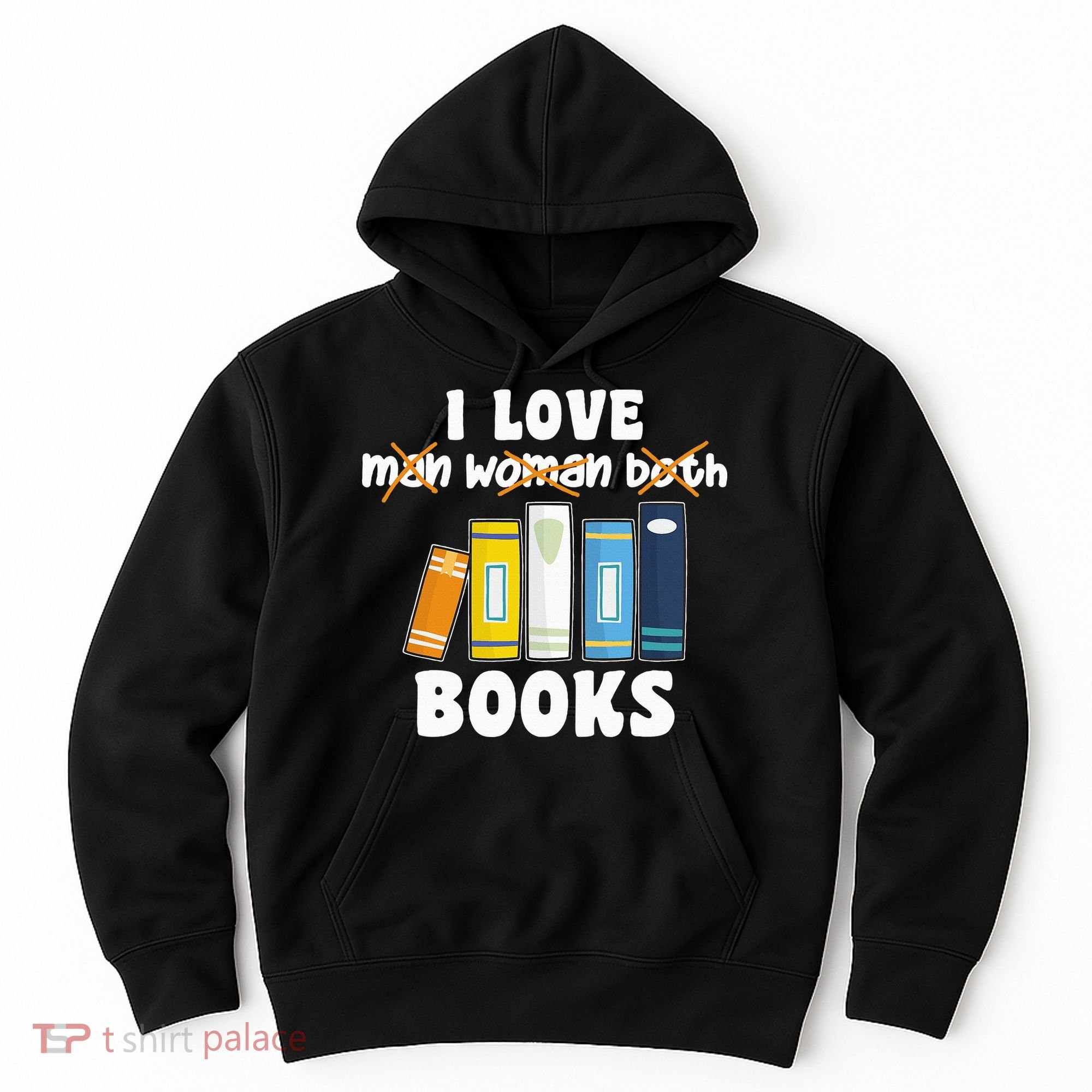 Aroace Books Funny Books In Aroace Flag Hoodie