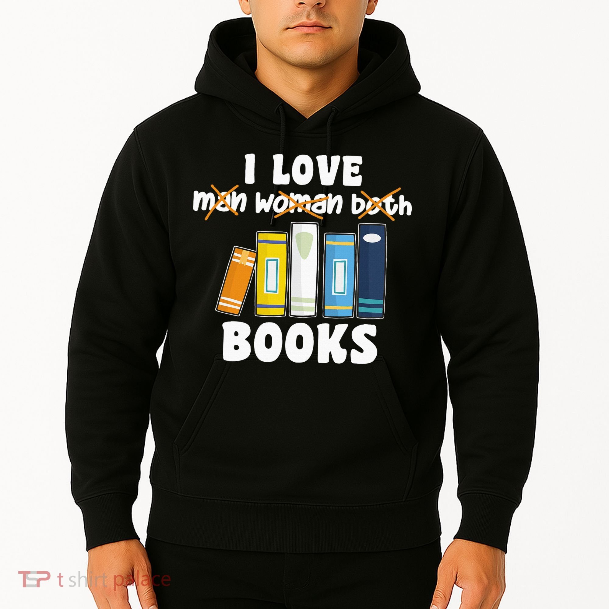Aroace Books Funny Books In Aroace Flag Hoodie