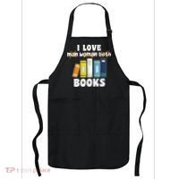 Aroace Books Funny Books In Aroace Flag Apron thumb 0
