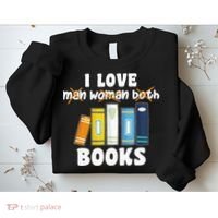 Aroace Books Funny Books In Aroace Flag Sweatshirt thumb 2