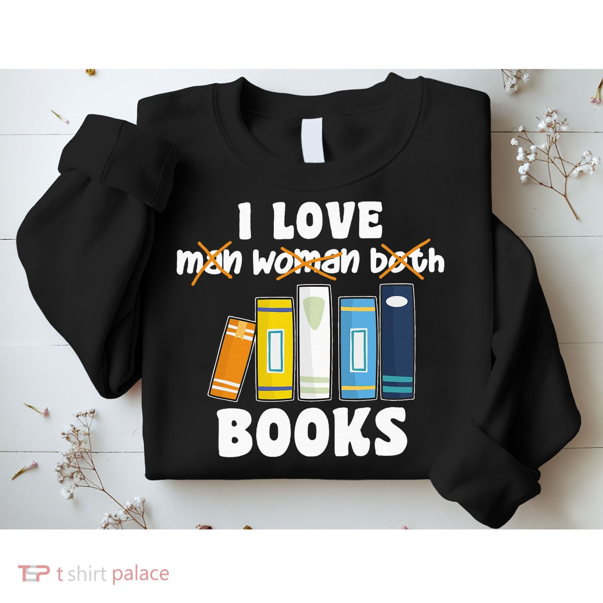 Aroace Books Funny Books In Aroace Flag Sweatshirt