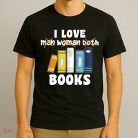 Aroace Books Funny Books In Aroace Flag T-Shirt thumb 3