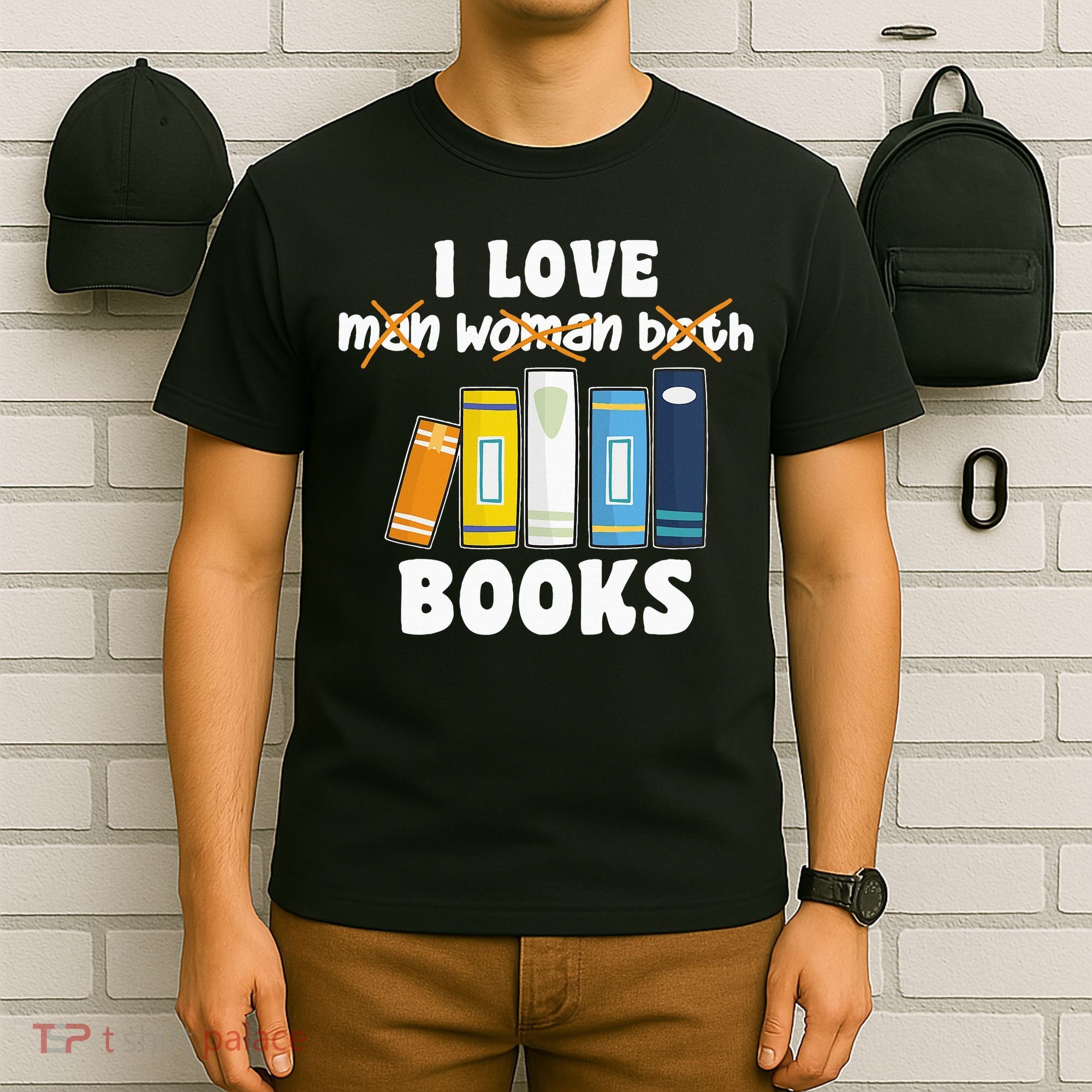 Aroace Books Funny Books In Aroace Flag T-Shirt