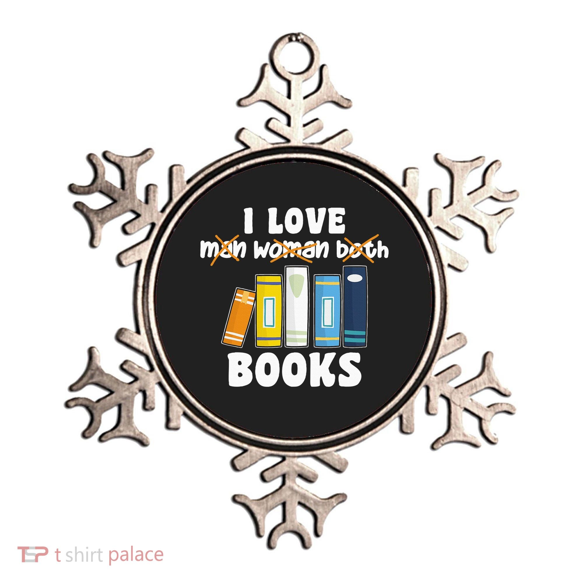Aroace Books Funny Books In Aroace Flag Ornament