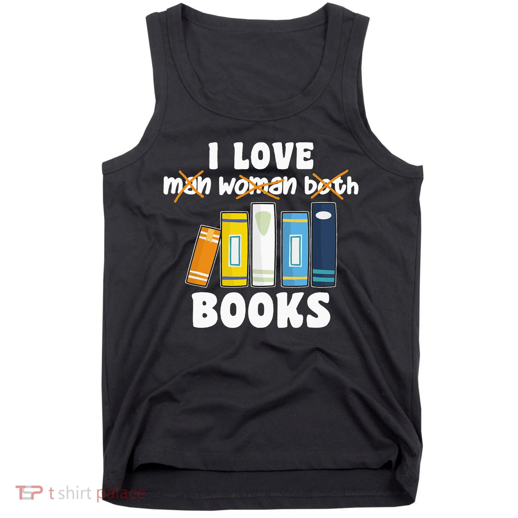 Aroace Books Funny Books In Aroace Flag Tank Top