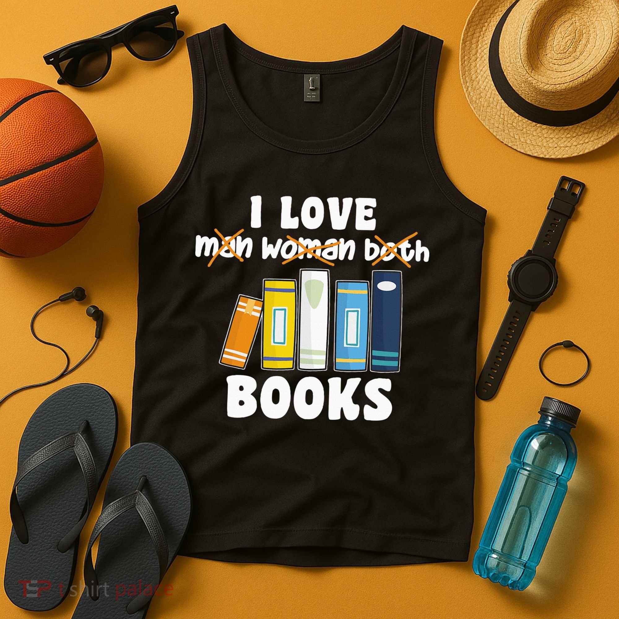 Aroace Books Funny Books In Aroace Flag Tank Top