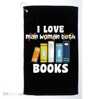 Aroace Books Funny Books In Aroace Flag Golf Towel thumb 0