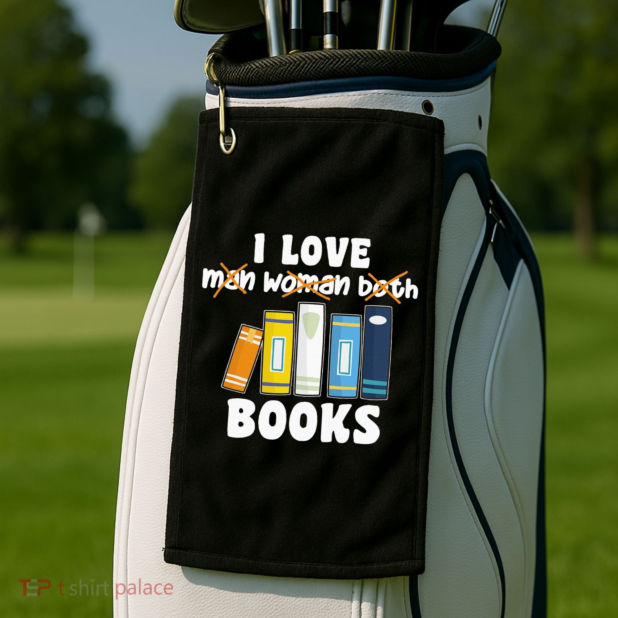 Aroace Books Funny Books In Aroace Flag Golf Towel