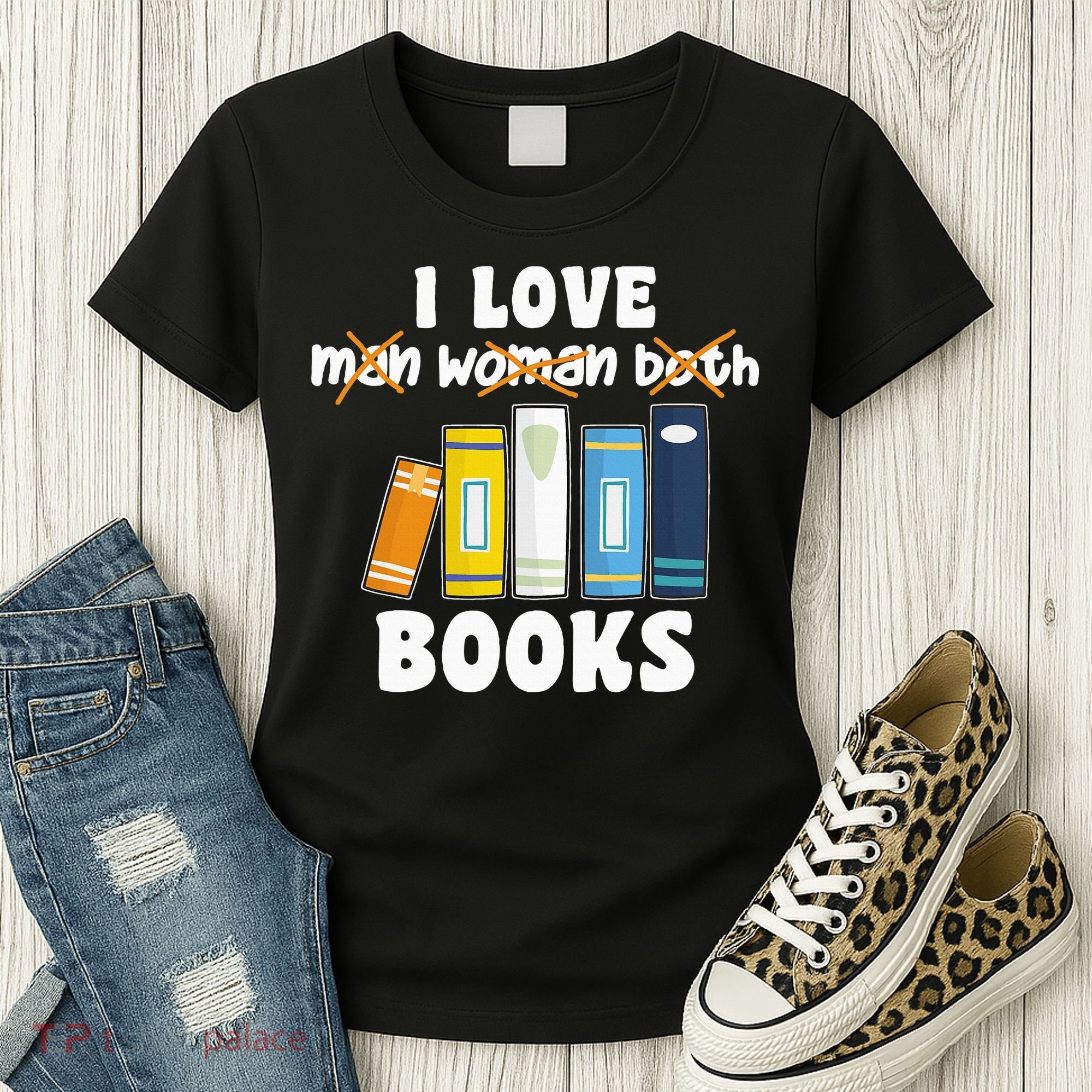 Aroace Books Funny Books In Aroace Flag Women's T-Shirt