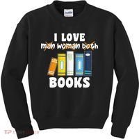 Aroace Books Funny Books In Aroace Flag Kids Sweatshirt thumb 0