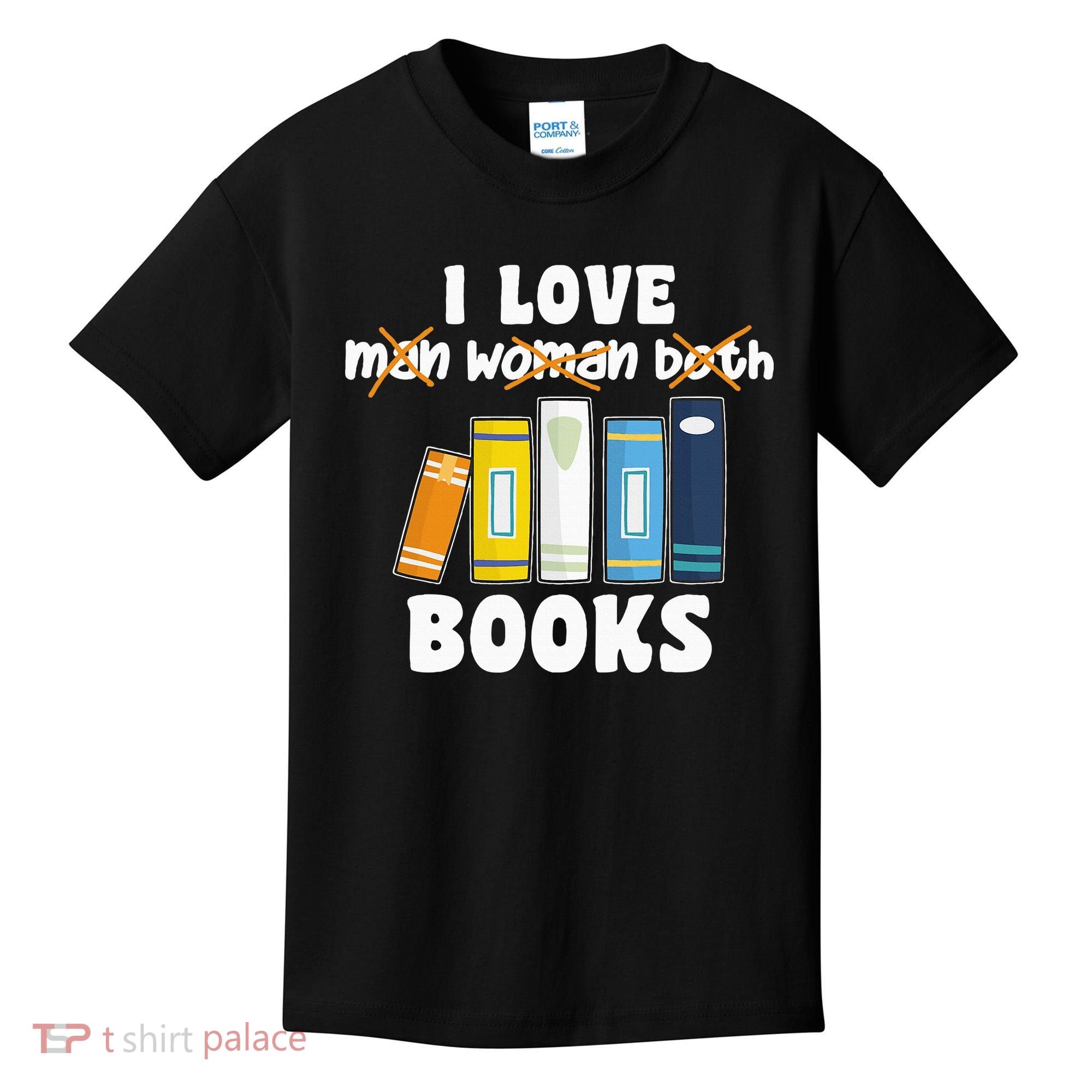 Aroace Books Funny Books In Aroace Flag Kids T-Shirt