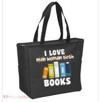 Aroace Books Funny Books In Aroace Flag Tote Bag thumb 2