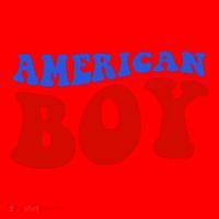 American Boy Fourth Of July Santa Hat thumb 1