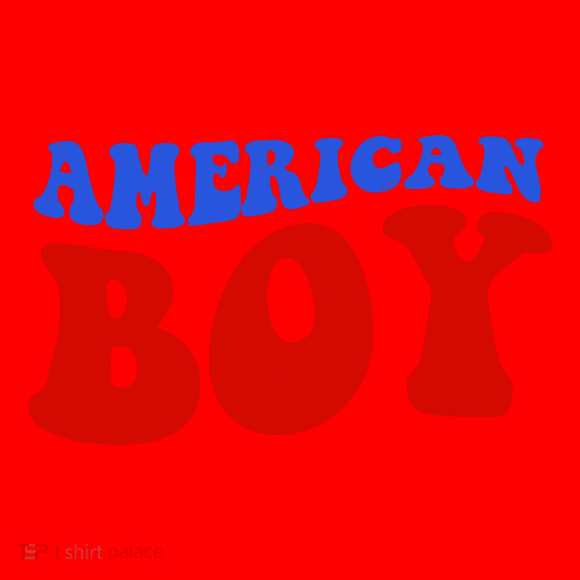 American Boy Fourth Of July Santa Hat