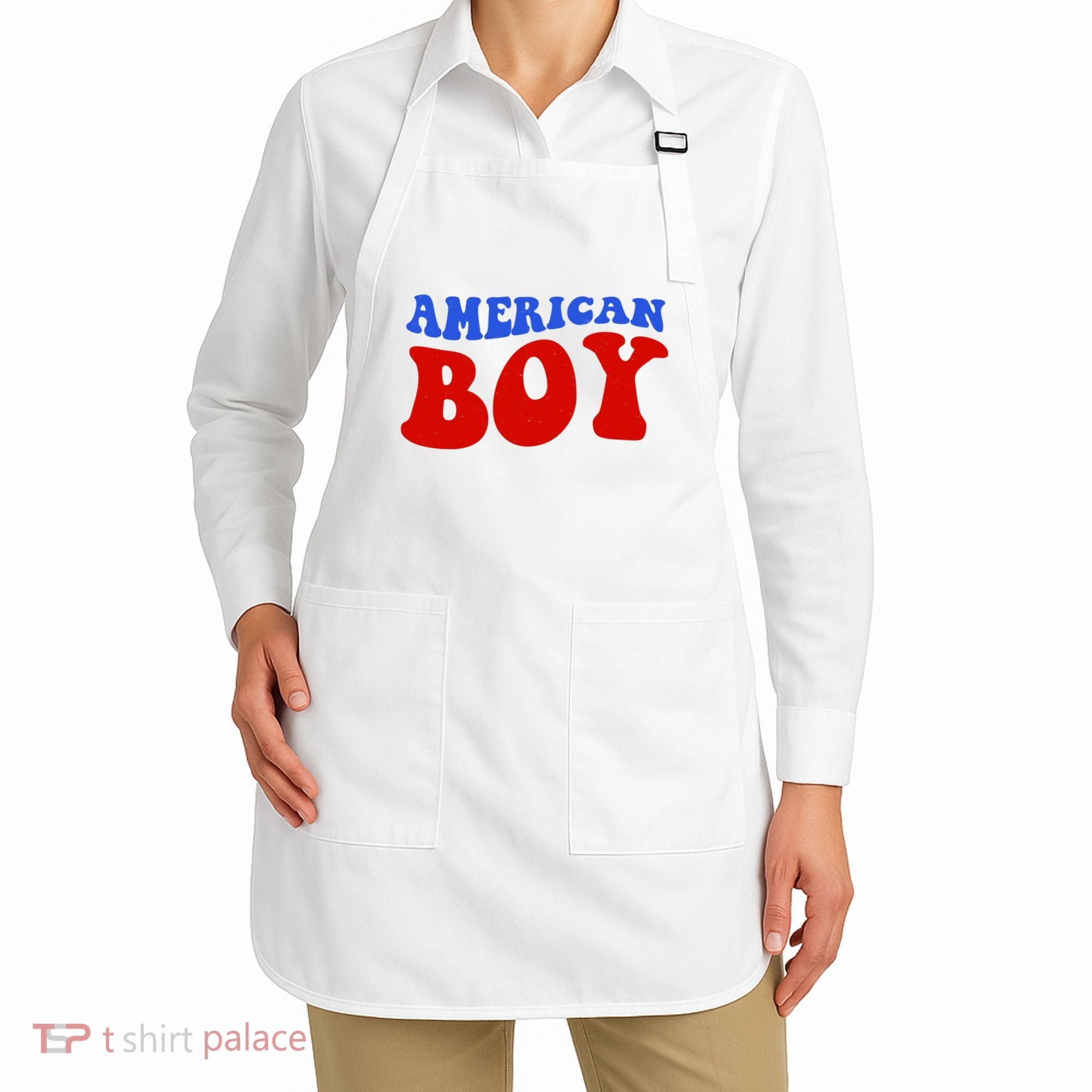American Boy Fourth Of July Apron