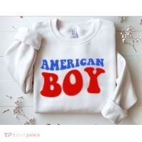 American Boy Fourth Of July Sweatshirt thumb 2