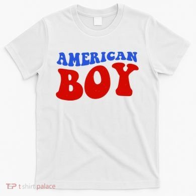 American Boy Fourth Of July T-Shirt