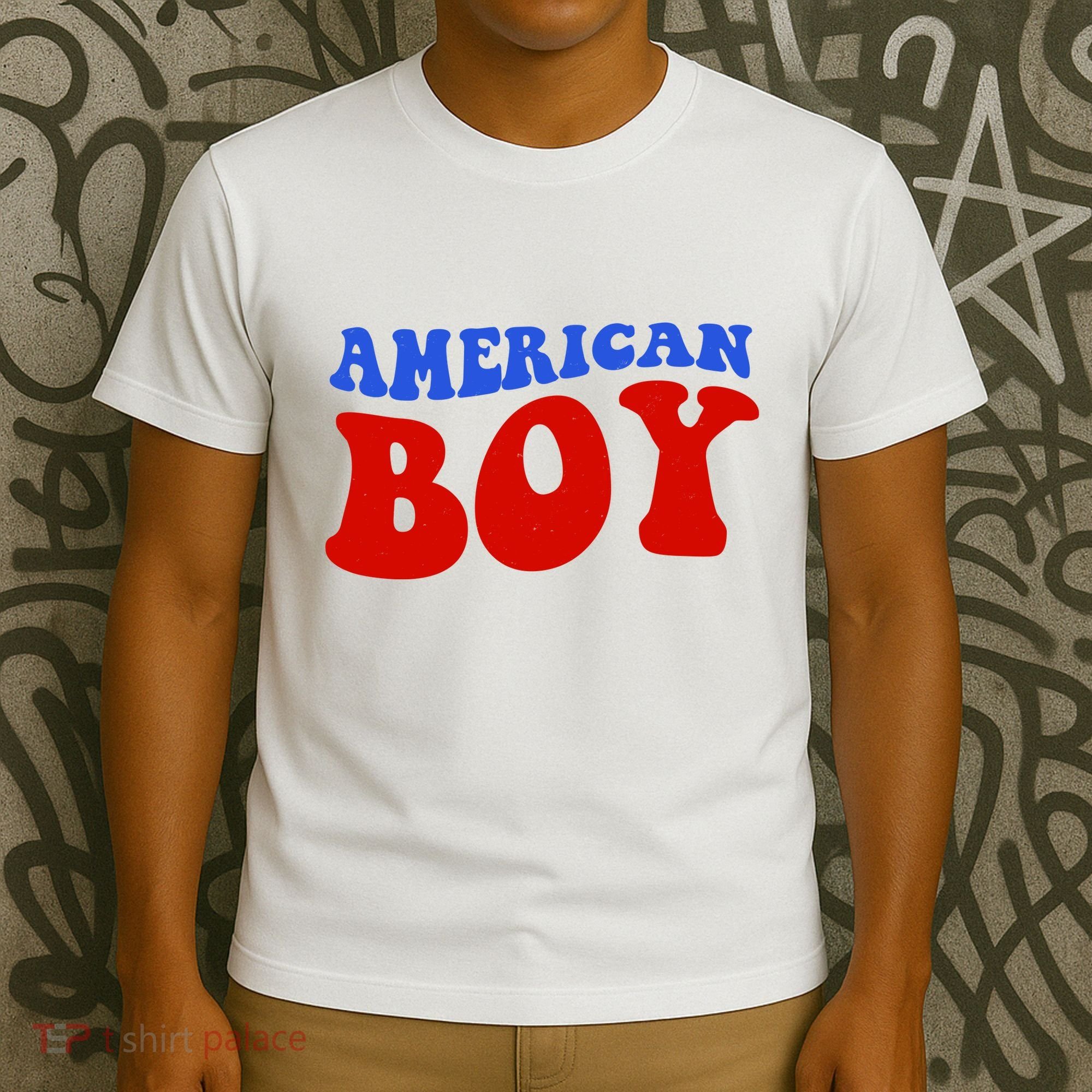 American Boy Fourth Of July T-Shirt
