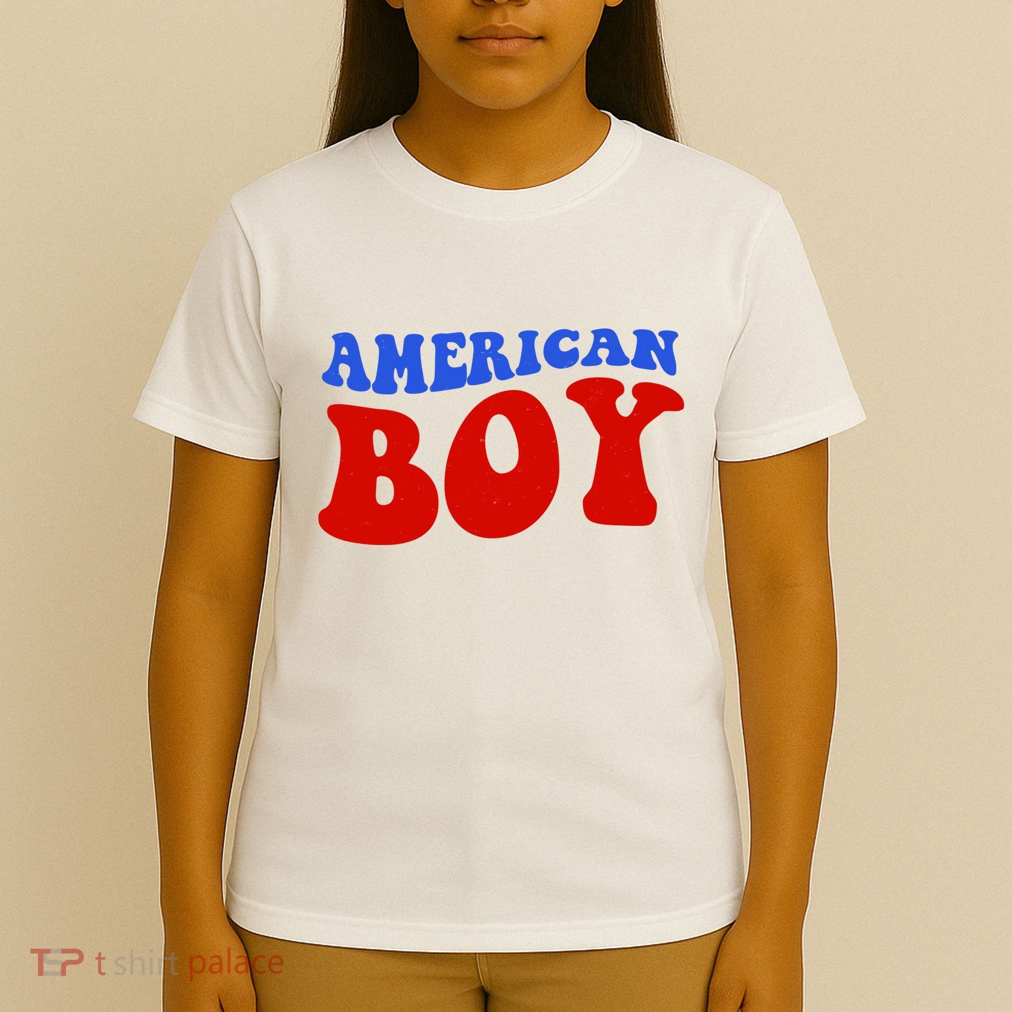 American Boy Fourth Of July T-Shirt