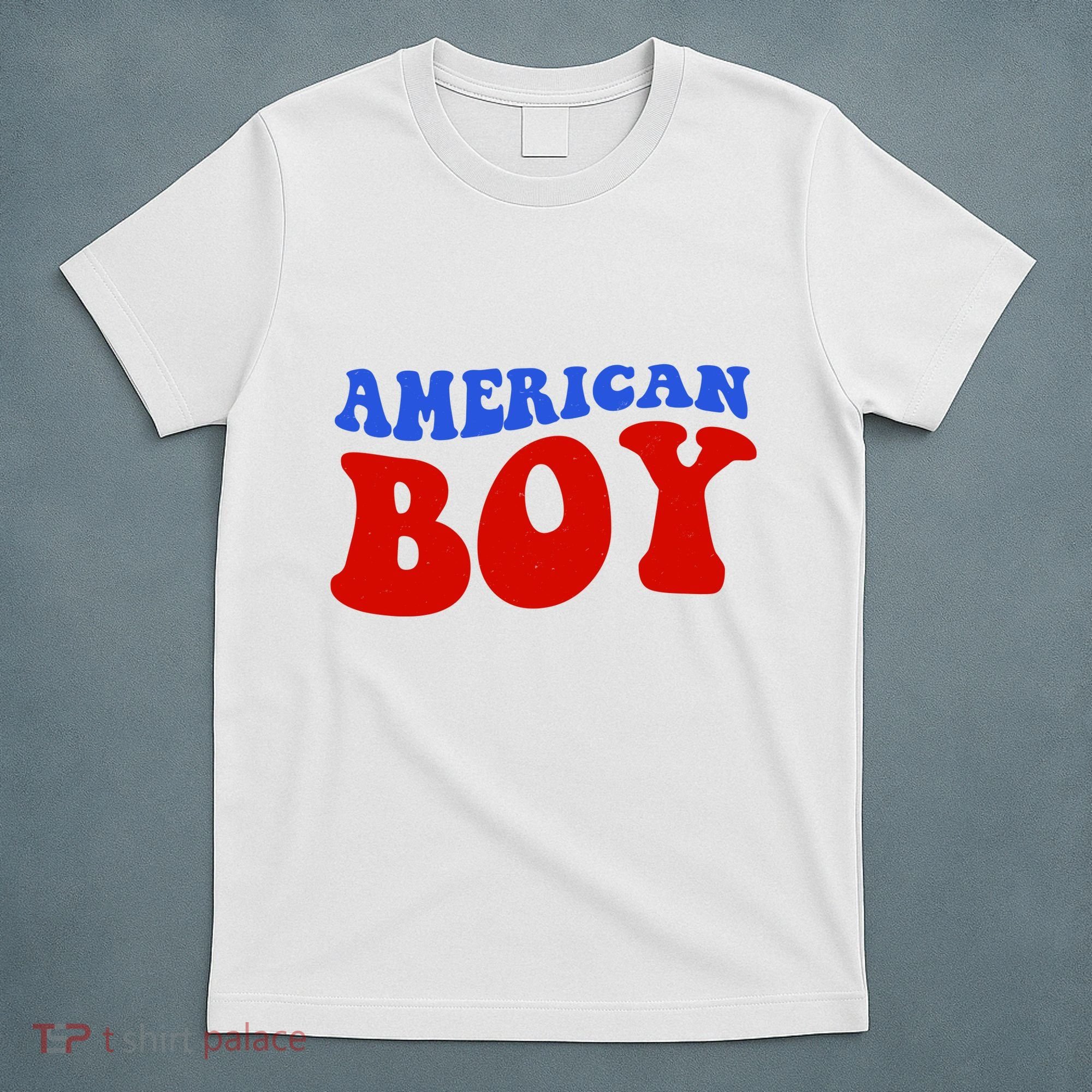 American Boy Fourth Of July T-Shirt