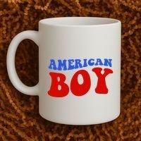 American Boy Fourth Of July Coffee Mug thumb 2