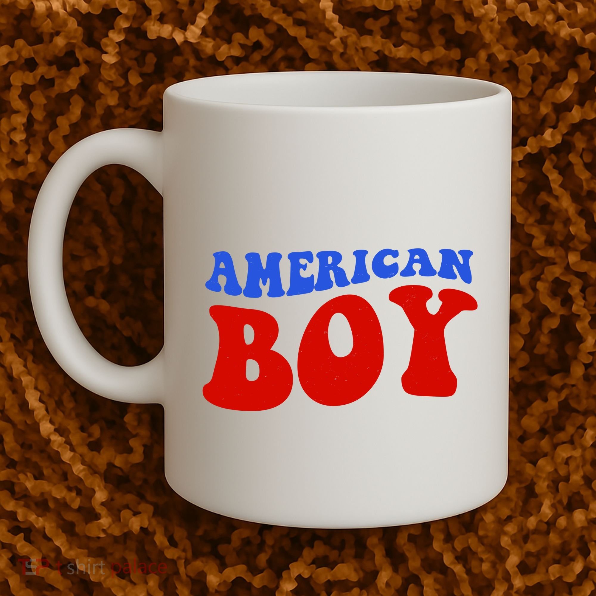American Boy Fourth Of July Coffee Mug