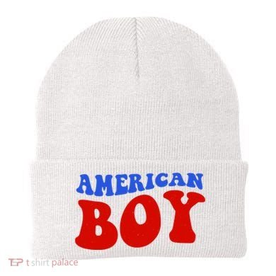 American Boy Fourth Of July Beanie