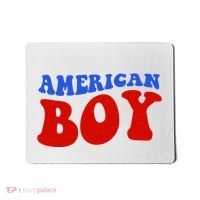 American Boy Fourth Of July Mousepad thumb 0