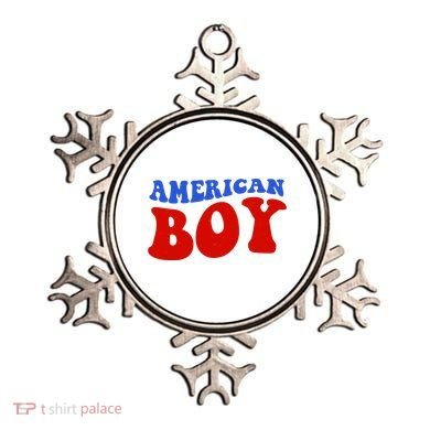 American Boy Fourth Of July Ornament