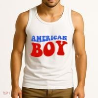 American Boy Fourth Of July Tank Top thumb 3
