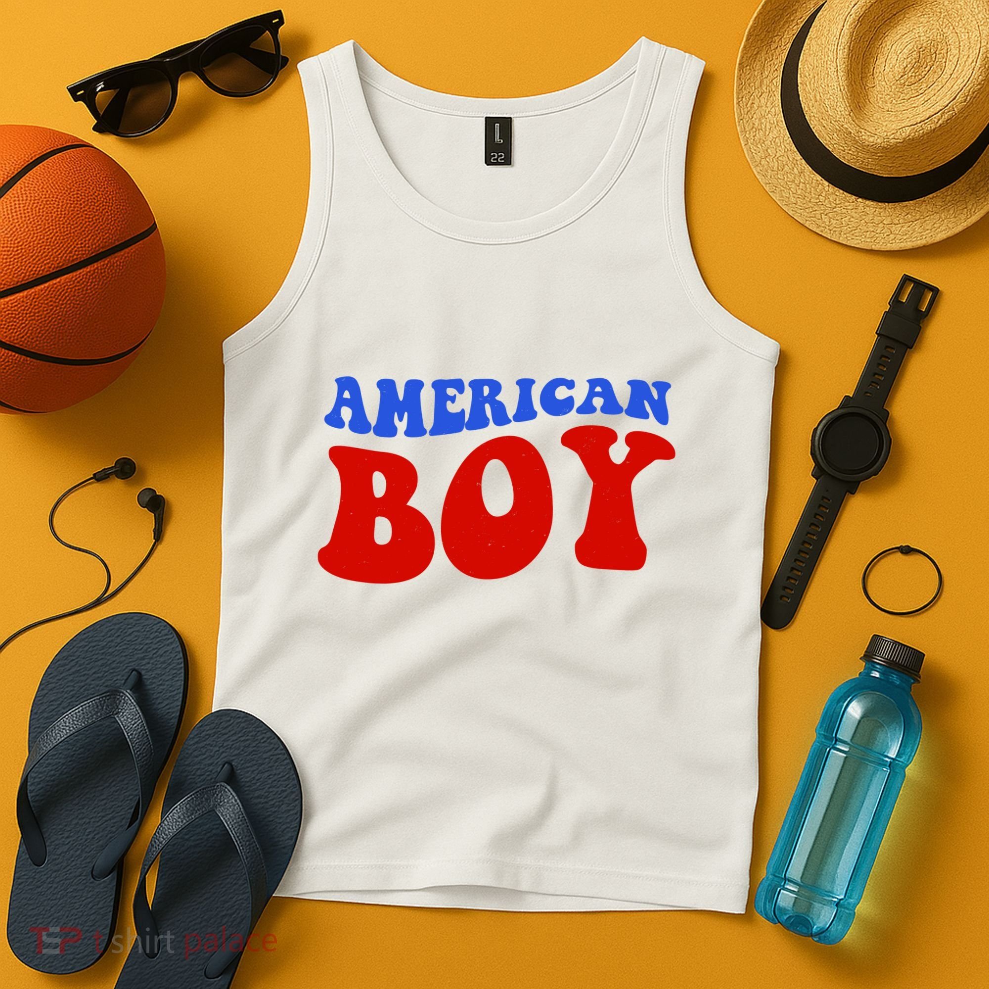 American Boy Fourth Of July Tank Top