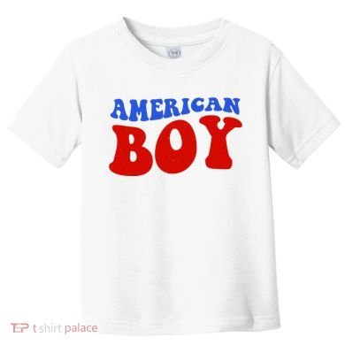 American Boy Fourth Of July Toddler T-Shirt