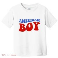 American Boy Fourth Of July Toddler T-Shirt thumb 0