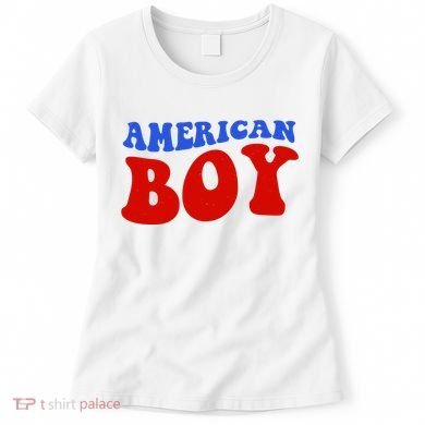 American Boy Fourth Of July Women's T-Shirt