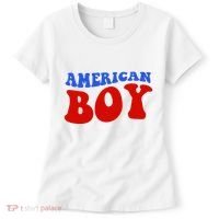 American Boy Fourth Of July Women's T-Shirt thumb 0