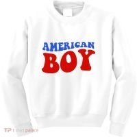 American Boy Fourth Of July Kids Sweatshirt thumb 0