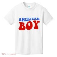 American Boy Fourth Of July Kids T-Shirt thumb 0