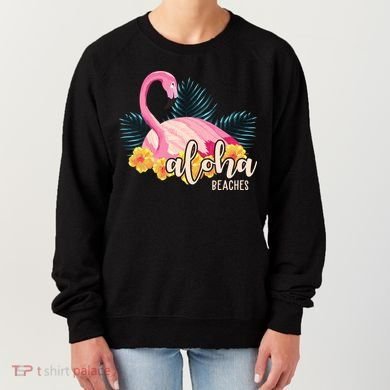 Aloha Beaches Flamingo Tropical Women's Sweatshirt