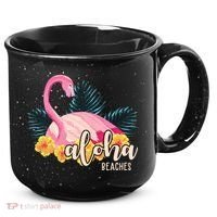 Aloha Beaches Flamingo Tropical 15oz Campfire Ceramic Mug thumb 0