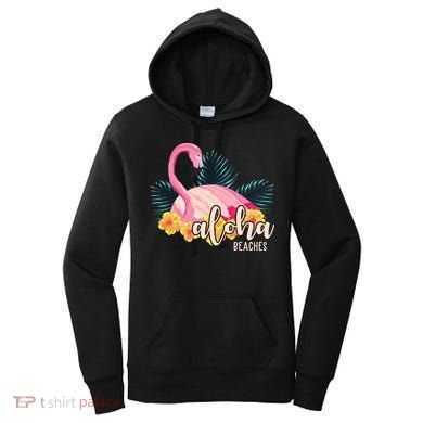 Aloha Beaches Flamingo Tropical Women's Hoodie