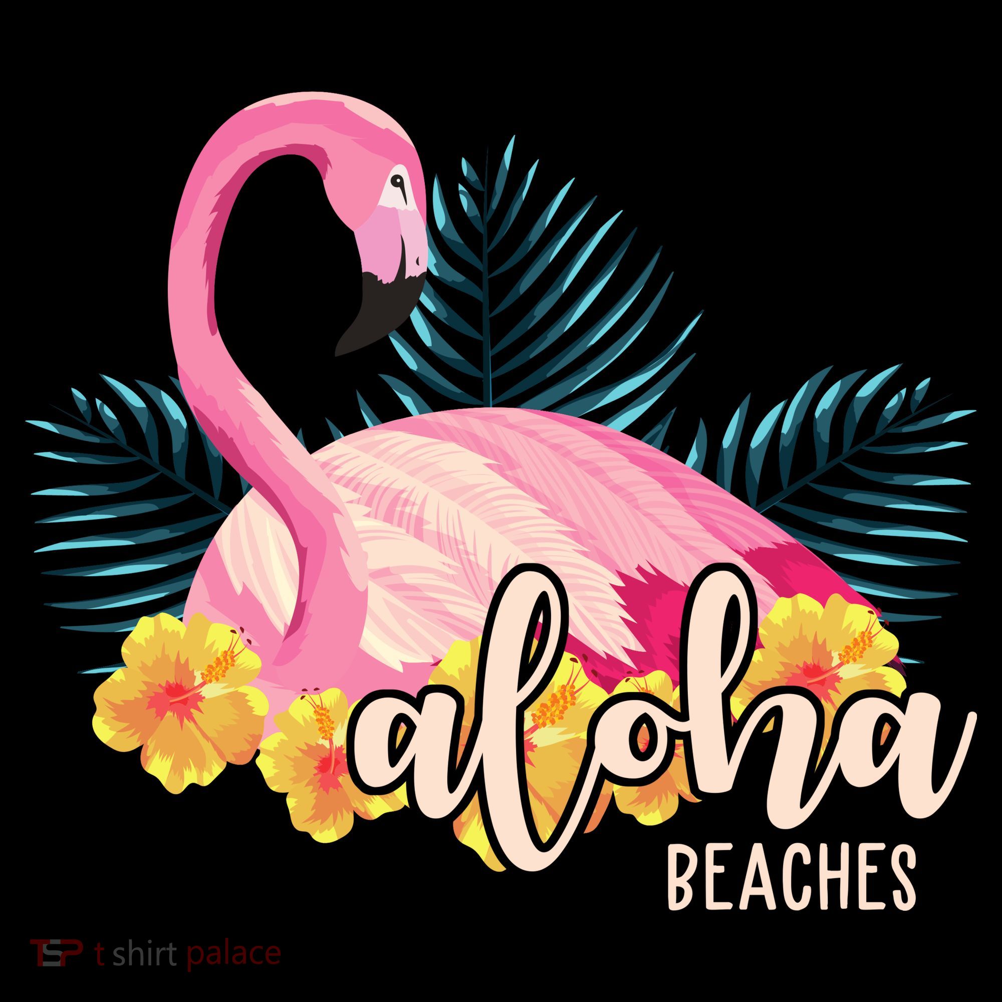 Aloha Beaches Flamingo Tropical Women's Hoodie