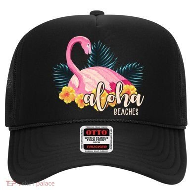 Aloha Beaches Flamingo Tropical Hat