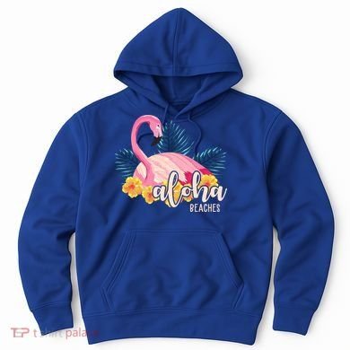 Aloha Beaches Flamingo Tropical Hoodie