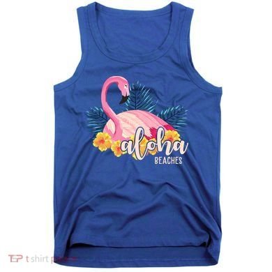 Aloha Beaches Flamingo Tropical Tank Top