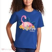 Aloha Beaches Flamingo Tropical Kids T-Shirt thumb 2